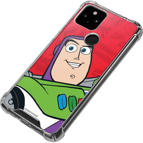Disney Toy Story Buzz Lightyear Google Pixel 5 Clear Case